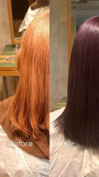 カラー Toca所属・齋藤 穂乃花のヘアスタイル