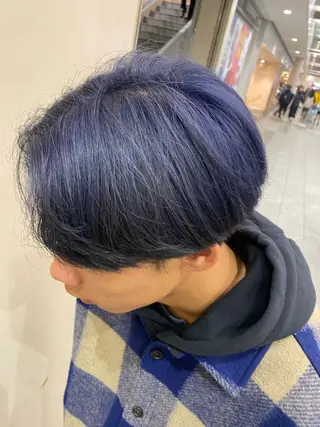 ショート メンズ Cecil hair所属・yui/パーマ/ メンズカットのヘアスタイル