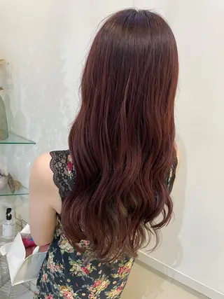 カラー 極艶透明感カラー💖 髪質改善/出雲つぐみのヘアスタイル
