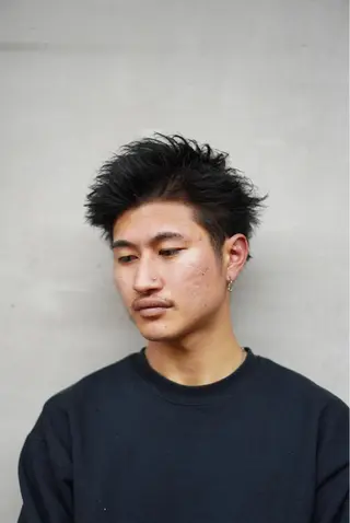メンズ brunt jet所属・関 晃哉のヘアスタイル