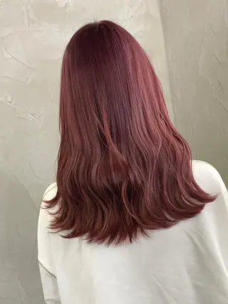 ミディアム カラー Maison Halu YUKIのヘアスタイル