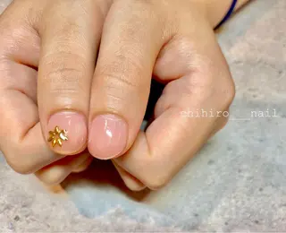 ショート カラー ネイル beauty salon ma'am所属・chihiro 小路ネイルのネイルデザイン