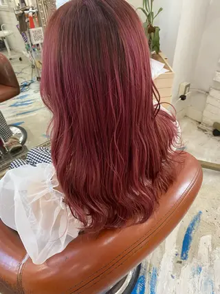 ロング JAM所属・透明感ケアカラー 🌟misaki🌟のヘアスタイル