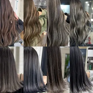 ロング カラー ヘアアレンジ 久米 治仁のヘアスタイル