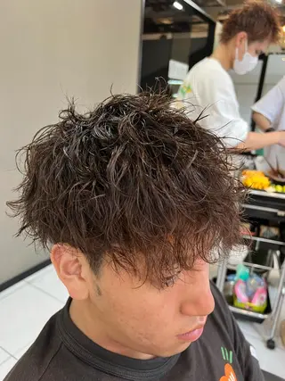 パーマ メンズ パーマ特化美容師 茂木広幸のヘアスタイル