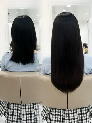 ロング 🫧ワンホンヘア🫧 MACOのヘアスタイル