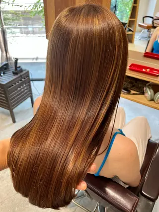 ミディアム ainico.所属・髪質改善　艶髪✨ Teppeiのヘアスタイル