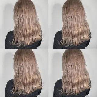 ロング カラー 袴田 伊代のヘアスタイル