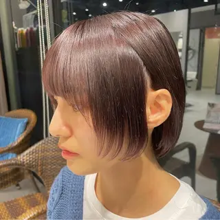 ショート カラー コイデ リュウセイのヘアスタイル