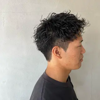 メンズ アキト/ メンズ/透明感暗髪のヘアスタイル