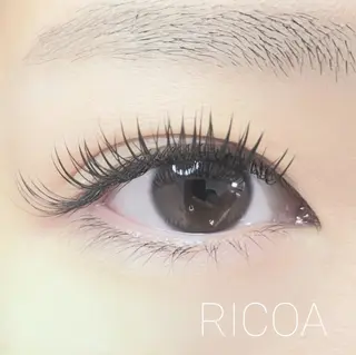 マツエク・マツパ RICOA 酒井のマツエク・マツパデザイン