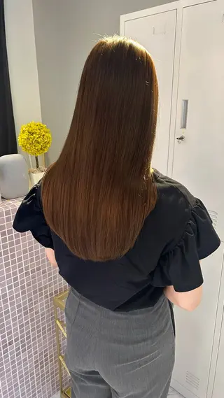 セミロング 髪質改善サロン🫧 戎谷栞菜のヘアスタイル