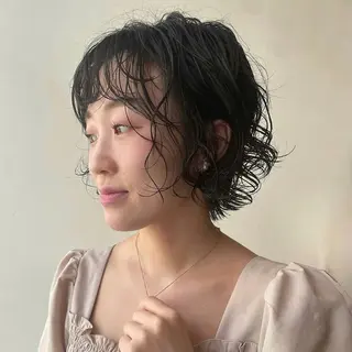 ショート モデル募集/清水 寛希/ボブパーマのヘアスタイル