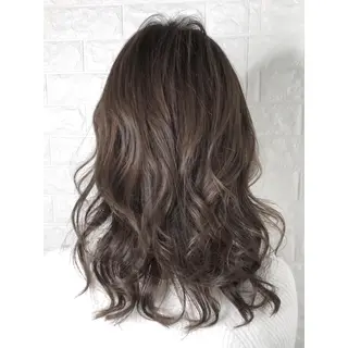 ミディアム カラー KIZU 髪質改善 オカルト怪談のヘアスタイル