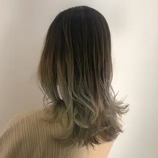 カラー 茅ヶ崎/ハイライト/ ハイトーン/関口実華のヘアスタイル
