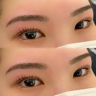 マツエク・マツパ アイブロウ Natsumi .のマツエク・マツパデザイン