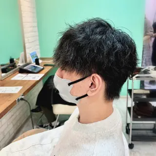 パーマ メンズ 0円カットモデル募集 /韓国風/吉田 響歌のヘアスタイル
