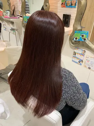 ロング カラー 松吉 純平のヘアスタイル