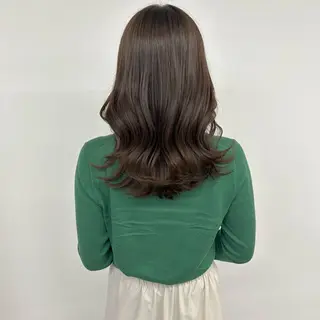 セミロング 巻ける縮毛矯正 /🩵石田桃子のヘアスタイル