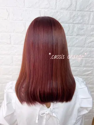 セミロング カラー 💐レイヤー/透明感 カラー💐智口彩香のヘアスタイル