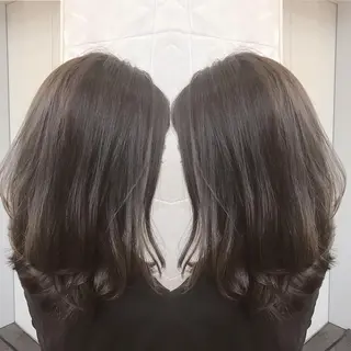 ミディアム カラー 💗艶×髪改善カラー 特化💗AYAKIのヘアスタイル