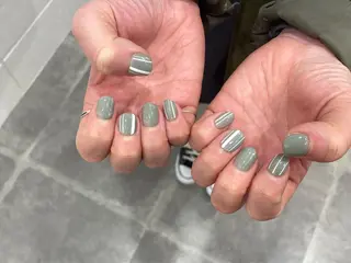 ネイル NINEnami ニュアンスネイルのネイルデザイン