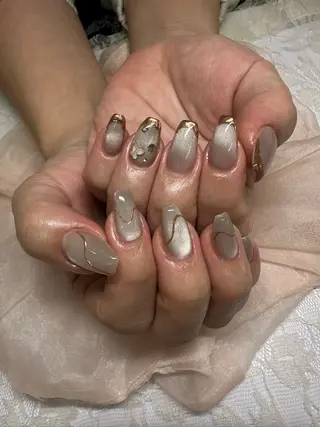 ネイル AOAQUA SHIORIのネイルデザイン