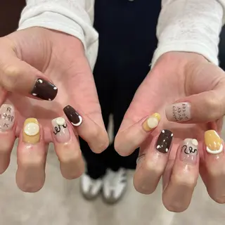 ネイル 7・8月分受付中 🍋narumiのネイルデザイン