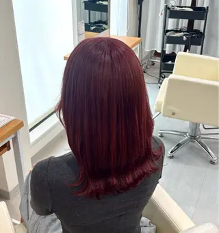 ミディアム カラー - aiko -のヘアスタイル