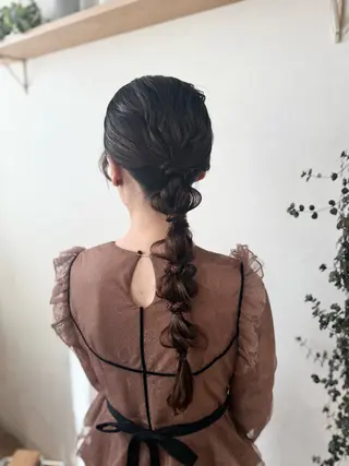 ヘアアレンジ モテhair♡.* マツエク/さくら🍨のマツエク・マツパデザイン