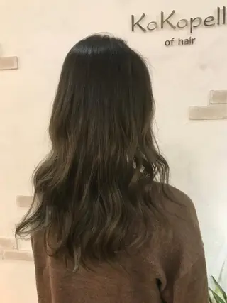 セミロング ハットリ /北習志野のヘアスタイル