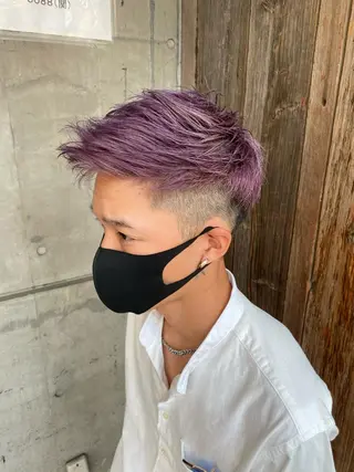 ショート カラー メンズ Kimura Miyukiのマツエク・マツパデザイン