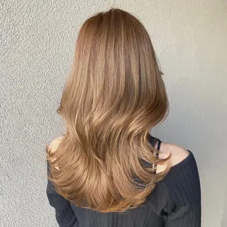 セミロング 大人ボブ/透明感 カラー/松原和志のヘアスタイル