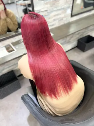 ロング カラー ハイトーンエクステ 🎩カズキ🎩のヘアスタイル