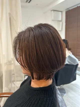 ショート 美髪✨艶髪✨髪質改善 カラー特化❣辻本悠心のヘアスタイル