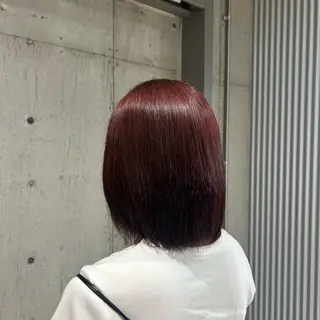 ミディアム カラー モテ艶カラー/ KaRin👼🏻のヘアスタイル