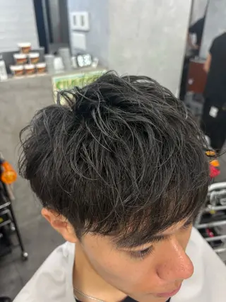 ショート メンズ 本間 颯太のヘアスタイル