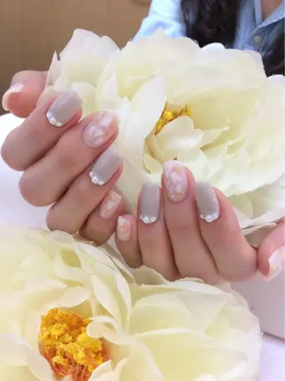 ミディアム TAKAMATSU RINAのネイルデザイン