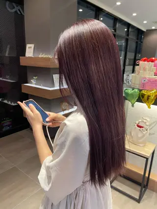 ロング カラー Lico所属・小川 楓華のヘアスタイル