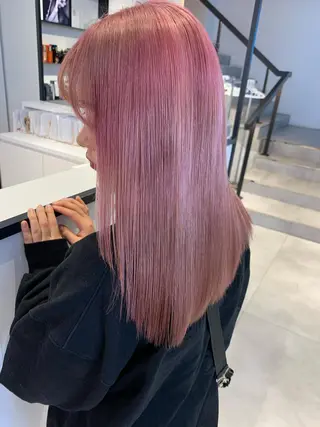 カラー 酸性ストレート・ メンズ 三原 楊子のヘアスタイル