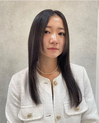 ロング カラー 柔らかい透明感カラー 🎀maria🎀のヘアスタイル