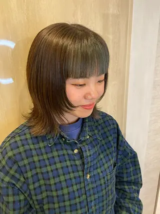 ショート 森 千風優のヘアスタイル