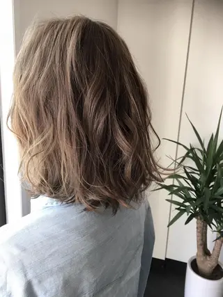ミディアム カラー シェアサロンR所属・川合 勇気のヘアスタイル
