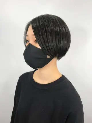 ショート カラー なりたいを叶える /町野 朝哉のヘアスタイル