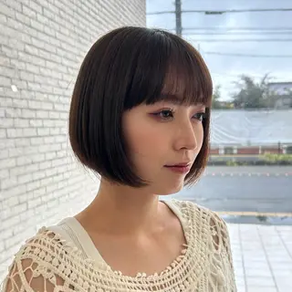 ショート ボブ / 艶カラー 🪐花木 香菜🪐のヘアスタイル