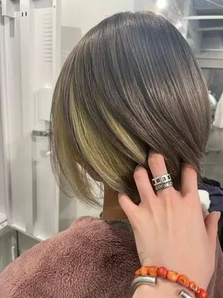 ショート カラー 💘MICOTO藤沢 髪質改善ブリーチ💘のヘアスタイル