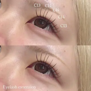 マツエク・マツパ yume ⋆꙳𝜗𝜚꙳.*‬のマツエク・マツパデザイン