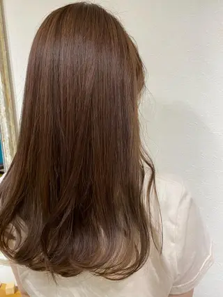 ロング 佐治 梨乃のヘアスタイル