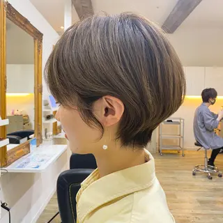 ショート カラー パーマ ヘアアレンジ メンズ キッズ ネイル マツエク・マツパ modek's tokyo所属・顔周りレイヤー ☺︎shunのヘアスタイル