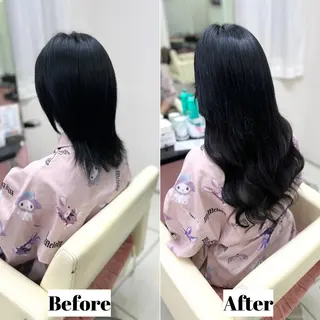 ロング SEASON 大阪梅田駅徒歩7分のヘアスタイル